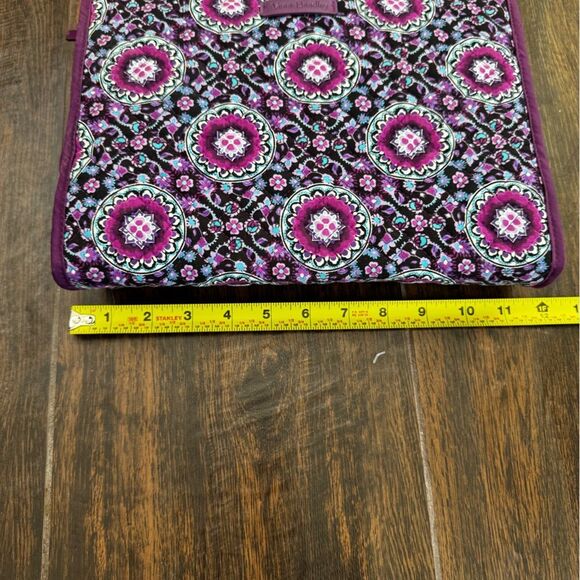 Vera Bradley Large Hanging Travel Organizer in Purple Medallion Print NWOT - Picture 12 of 14